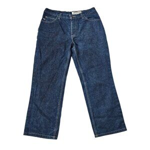 Carhartt Mens FR Flame Resistant Blue Jeans Size 34x28 280-83 E7FR Chippewa